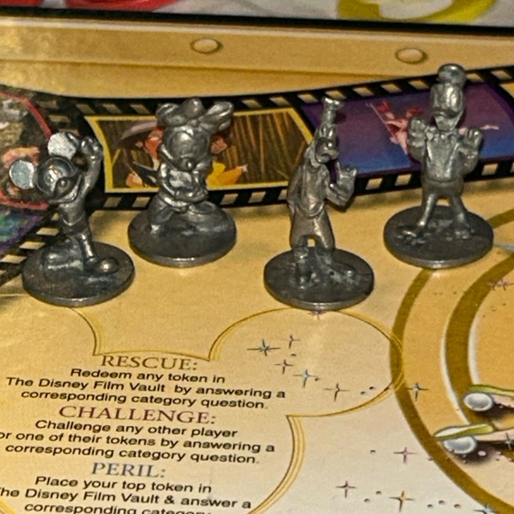 Wonderful World of Disney Trivia 2 The Sequel Board Game 2000 *Complete* - Picture 5 of 10